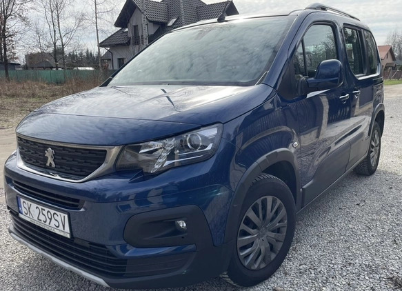 Peugeot Rifter cena 94000 przebieg: 82000, rok produkcji 2020 z Warszawa małe 254